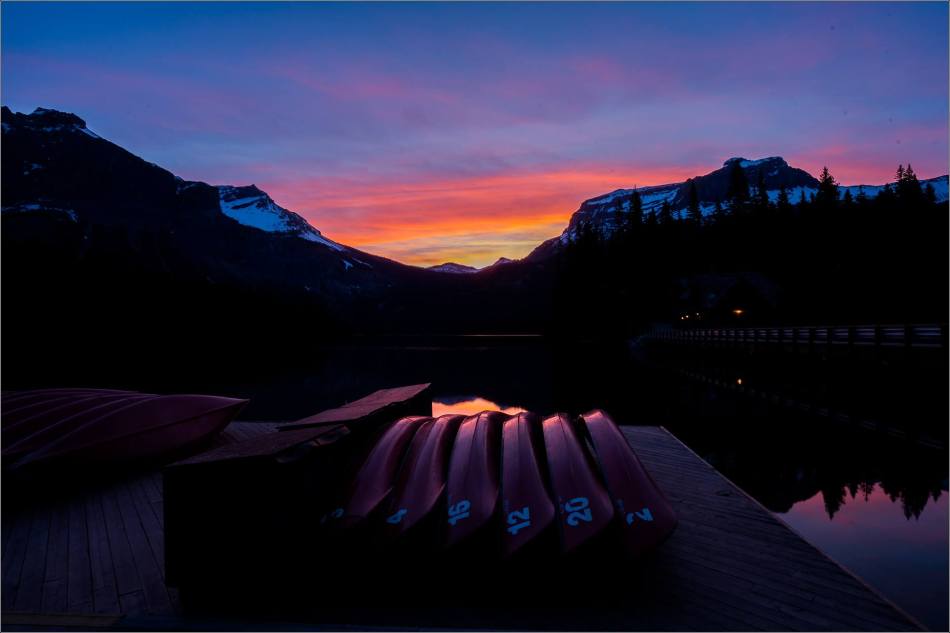 Sunrise reflected in Emerald Lake - © Christopher Martin-0142